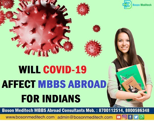 HOW covid 19 affects mbbs abroad study for indian students