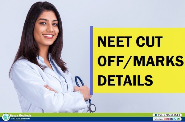 NEET Cut Off For MBBS Seat in India Boson Meditech