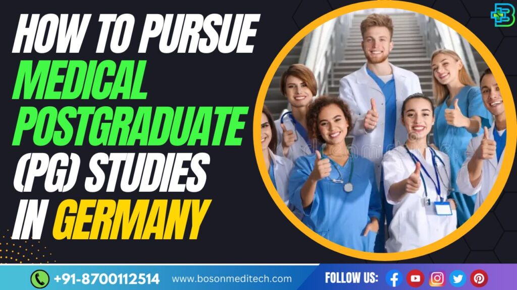 How to Pursue Medical Postgraduate (PG) Studies in Germany