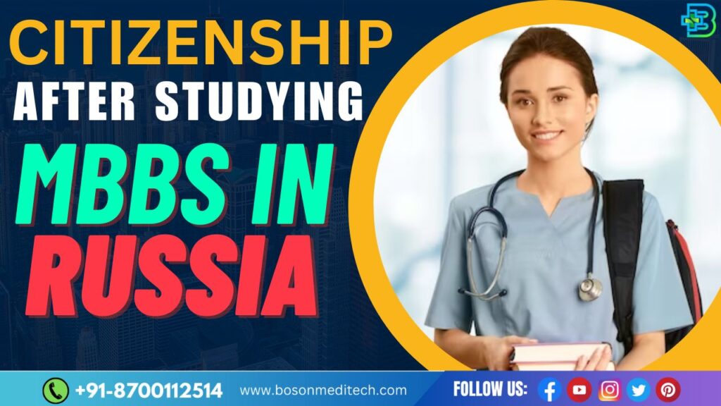 citizenship after mbbs in russia