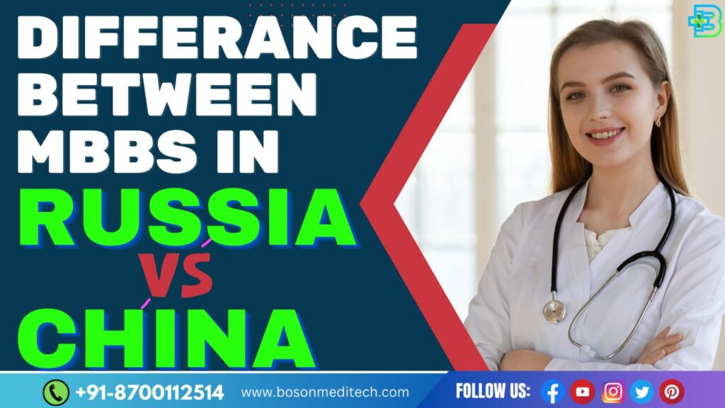difference between mbbs in russia vs china for indian students
