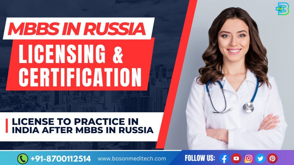 licensing and certification after mbbs in russia