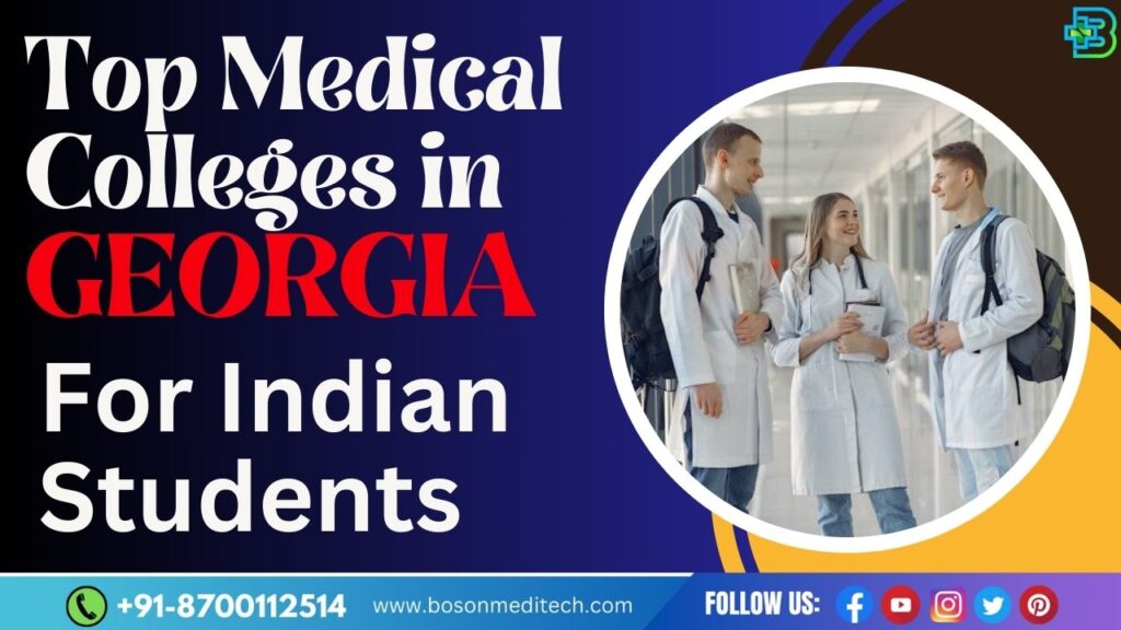 top medical colleges in georgia for indian students