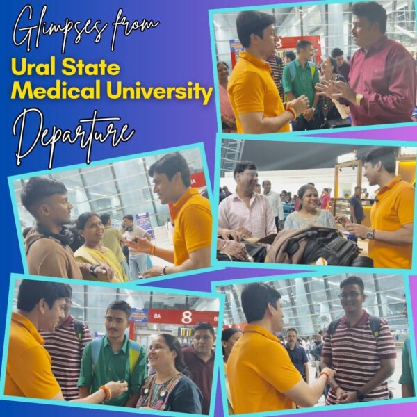 Ural state medical university batch departure picture