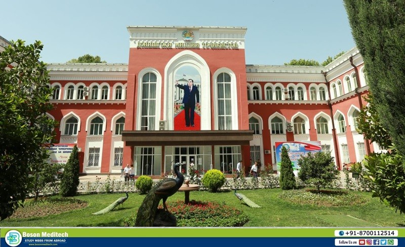 tajik national university campus building